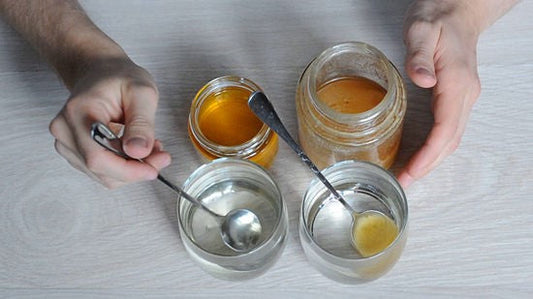 How do you know if honey is 100% pure?